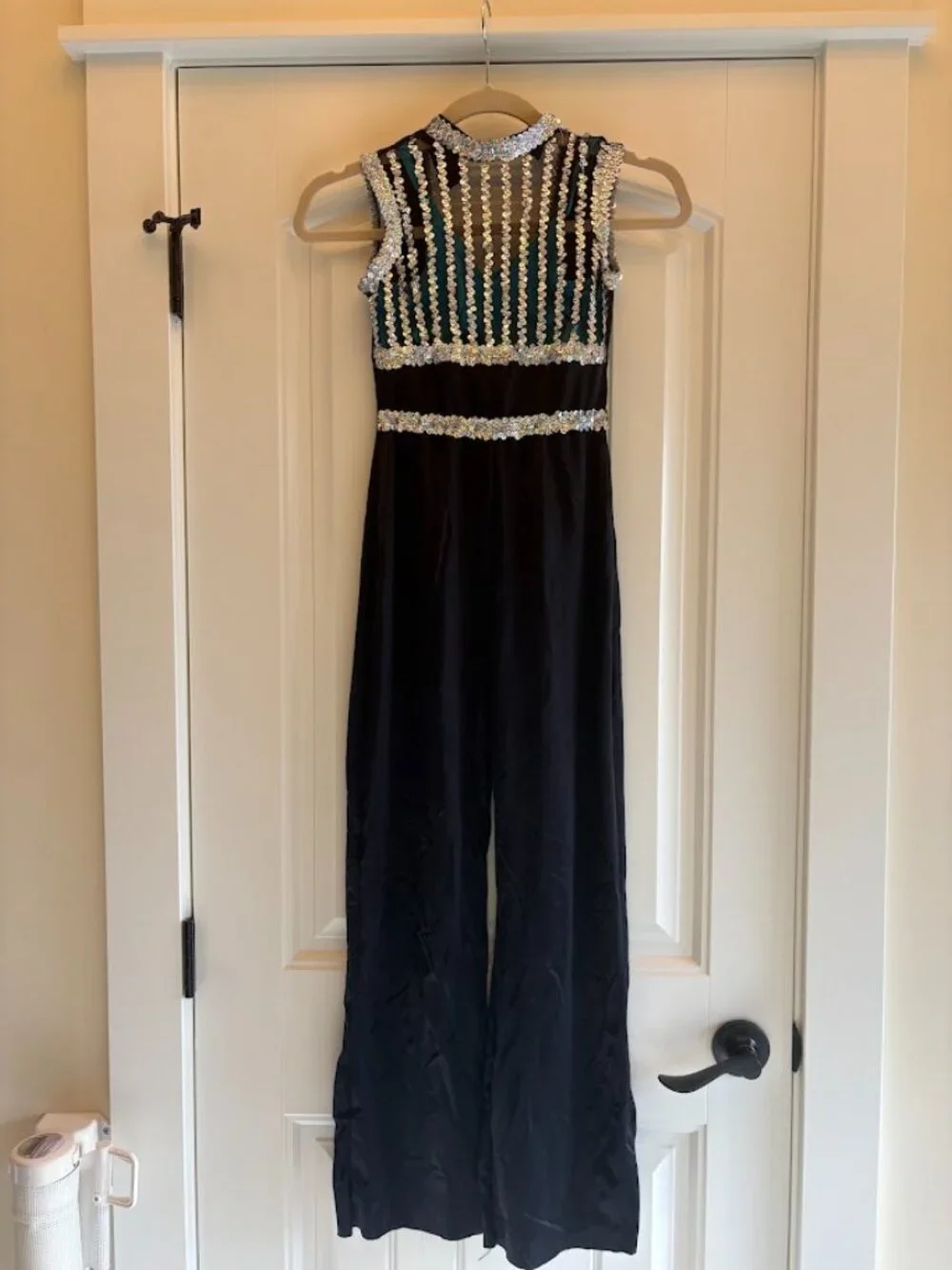 7 Piece Black Jazz/Tap Dance Costume Lot: Multiple Sizes